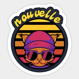 nouvelle Sticker